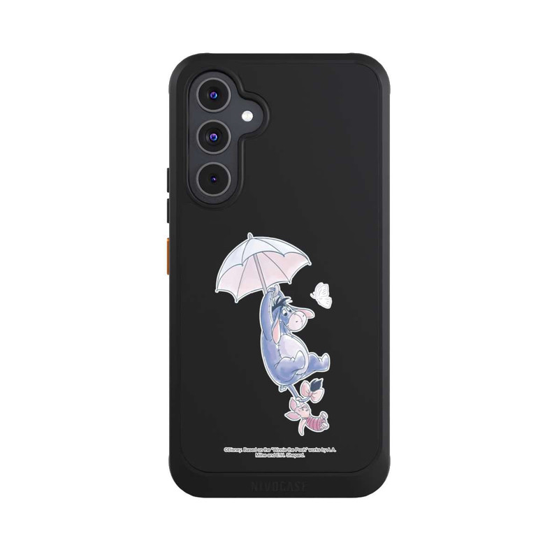 Galaxy A54 5G NIVOcore Winnie Pooh Eeyeore Find Happiness Transparent