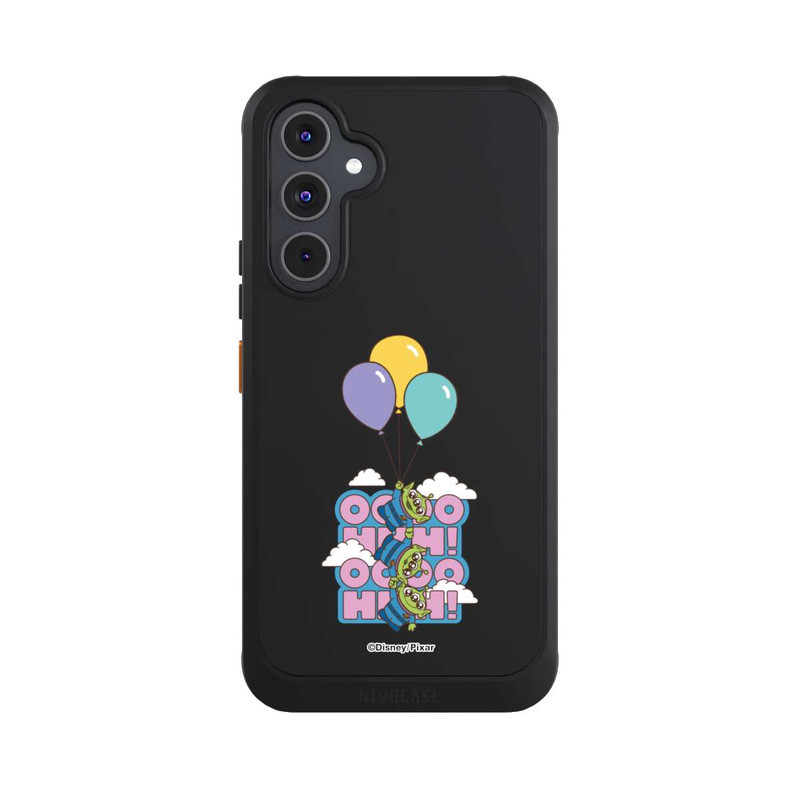 Galaxy A54 5G NIVOcore Toy Story Aliens Balloons OOOOHHH Transparent