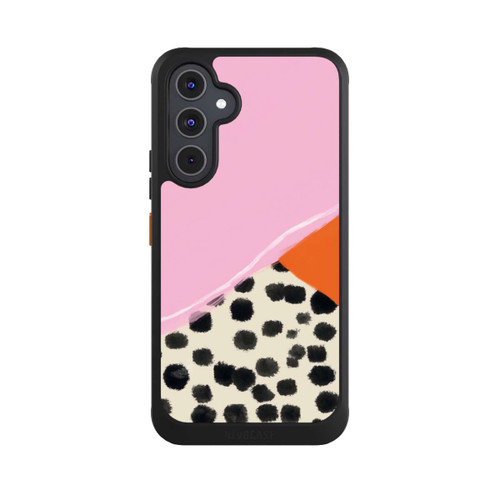 Samsung Galaxy A54 5G NIVOcore Rosa und Orange Gepunkteter Hintergrund
