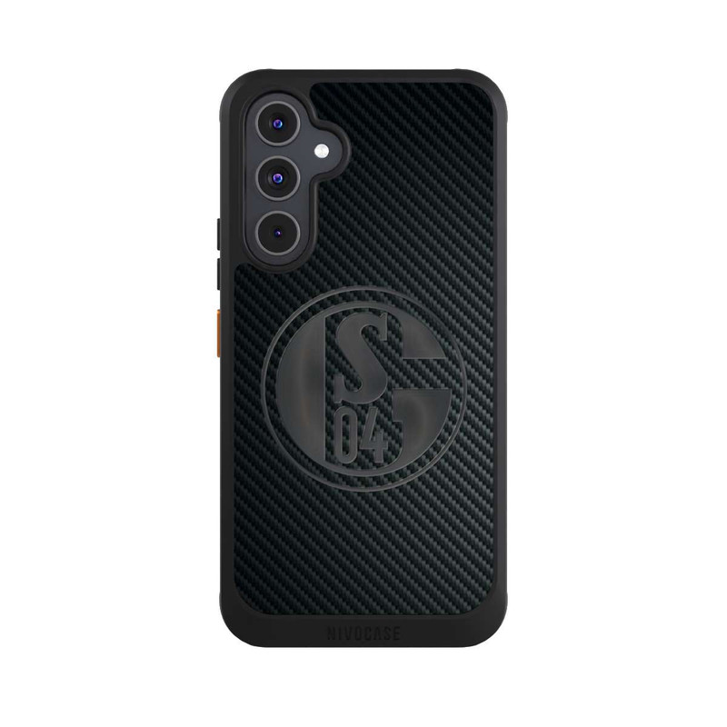 Galaxy A54 5G NIVOcore Schalke 04 Carbon Look