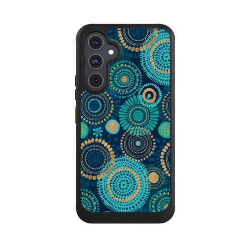 Samsung Galaxy A54 5G NIVOcore Blockprint India Teal Gold