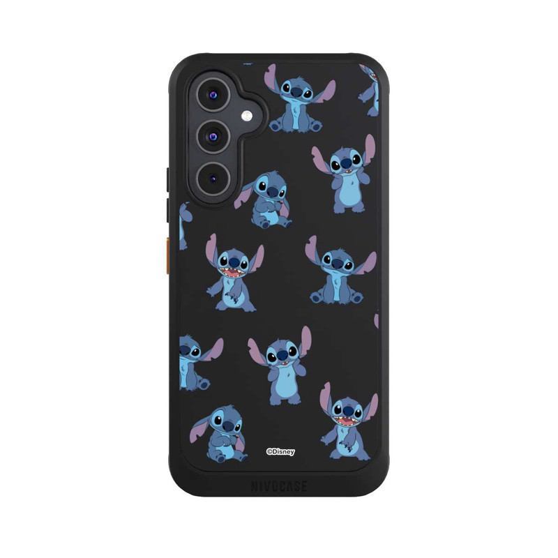 Galaxy A54 5G NIVOcore Stitch Faces Pattern Transparent