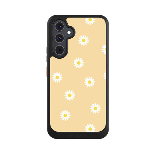 Samsung Galaxy A54 5G NIVOcore Daisy Pattern on Yellow
