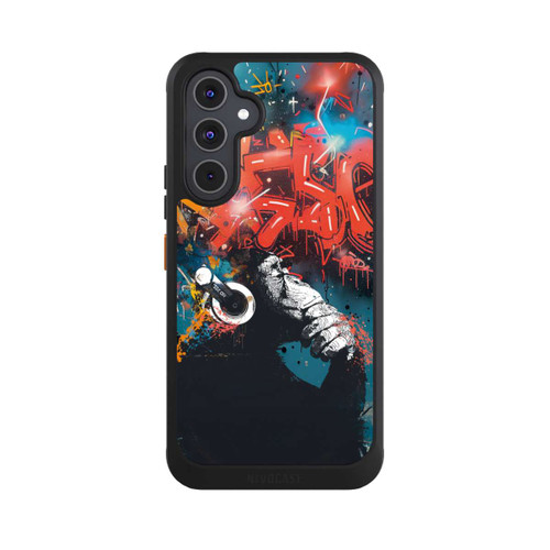 Samsung Galaxy A54 5G NIVOcore Affe Stereo Kopfhörer Graffiti Street Art