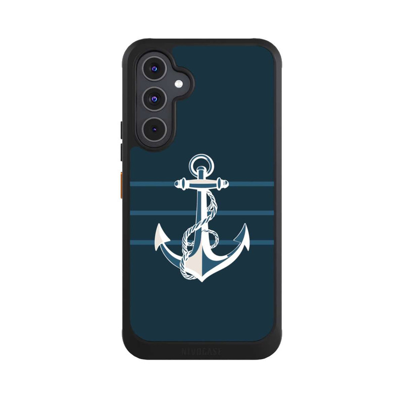 Galaxy A54 5G NIVOcore Anchor Line Blue with AI