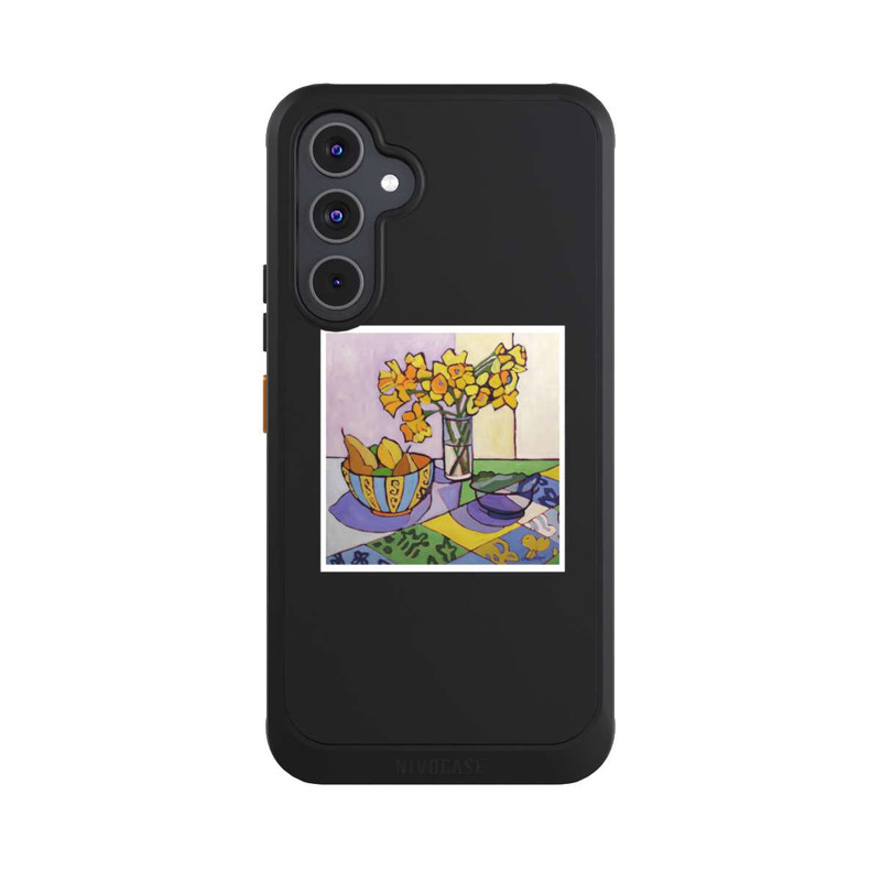 Galaxy A54 5G NIVOcore Daffodil Patchwork, 2023, by Catherine J Martzloff