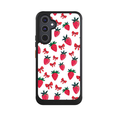 Samsung Galaxy A54 5G NIVOcore Strawberry Ribbon Pattern Red