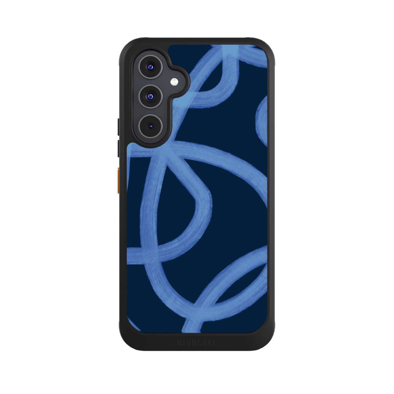 Galaxy A54 5G NIVOcore Laced Up Tones of Blue