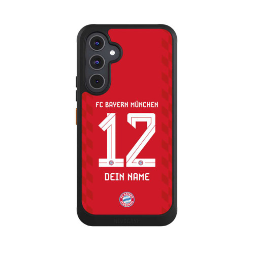 Samsung Galaxy A54 5G NIVOcore FC Bayern München Trikot Personalisierbar 25-26