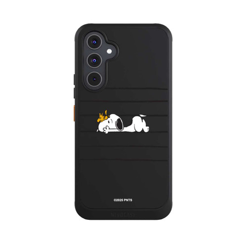 Samsung Galaxy A54 5G NIVOcore Snoopy Woodstock Streifen Peanuts Transparent