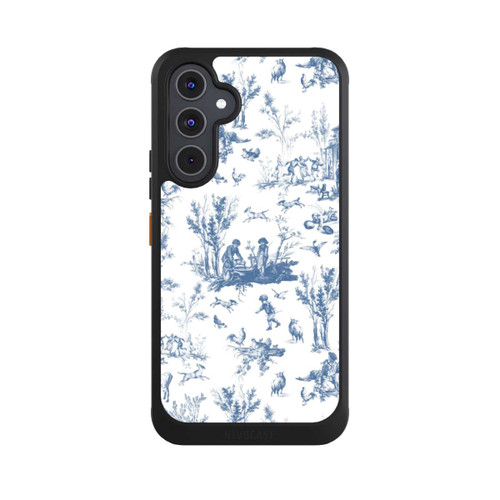 Samsung Galaxy A54 5G NIVOcore Blaue Landschaft Vintage Keramik Pattern