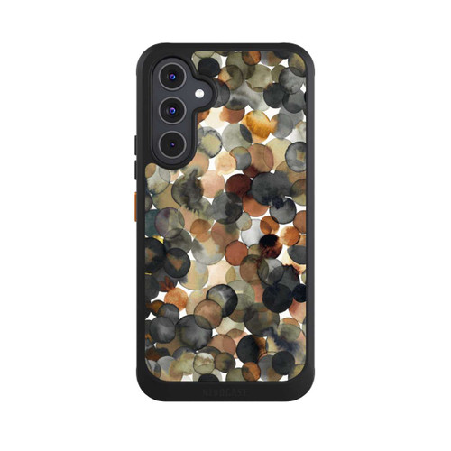 Samsung Galaxy A54 5G NIVOcore Watercolor Dots Brown Pattern
