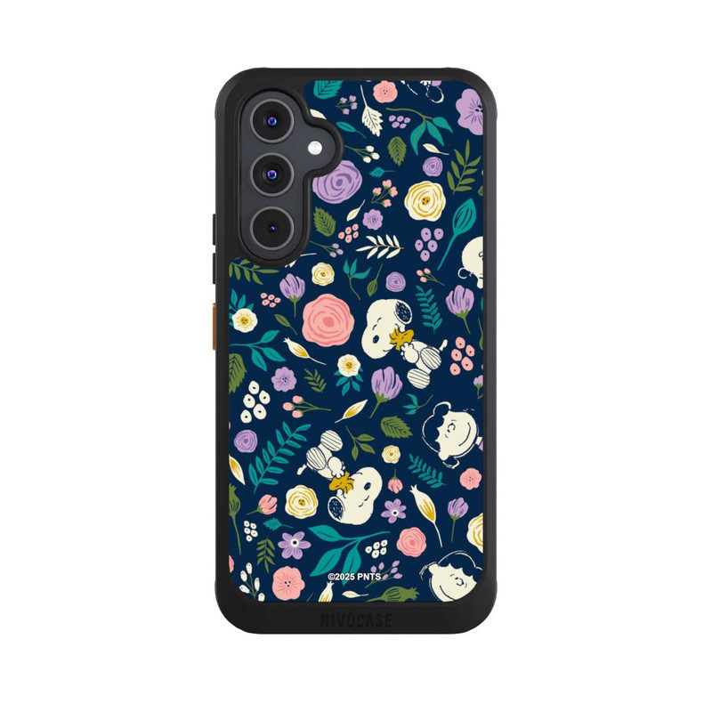 Galaxy A54 5G NIVOcore Peanuts Dark Flower Pattern