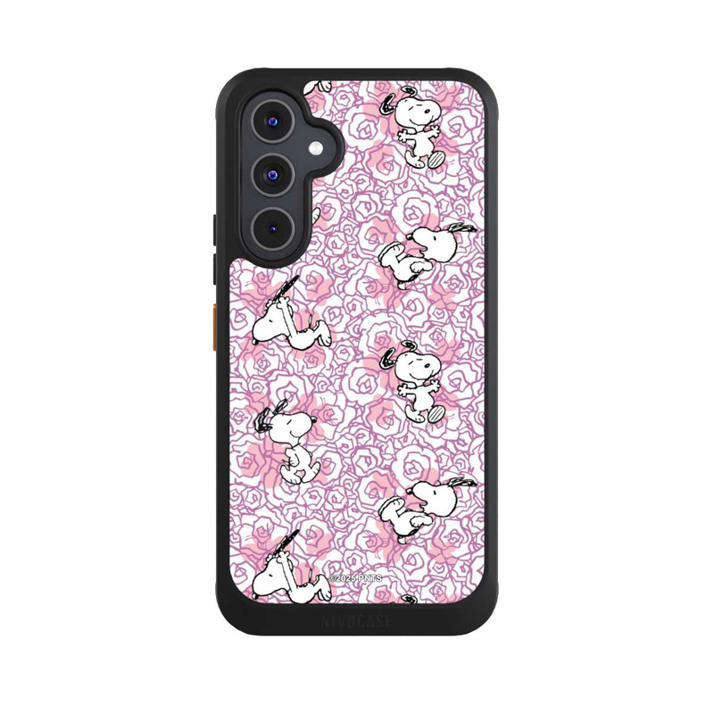 Galaxy A54 5G NIVOcore Peanuts Pink Roses Pattern