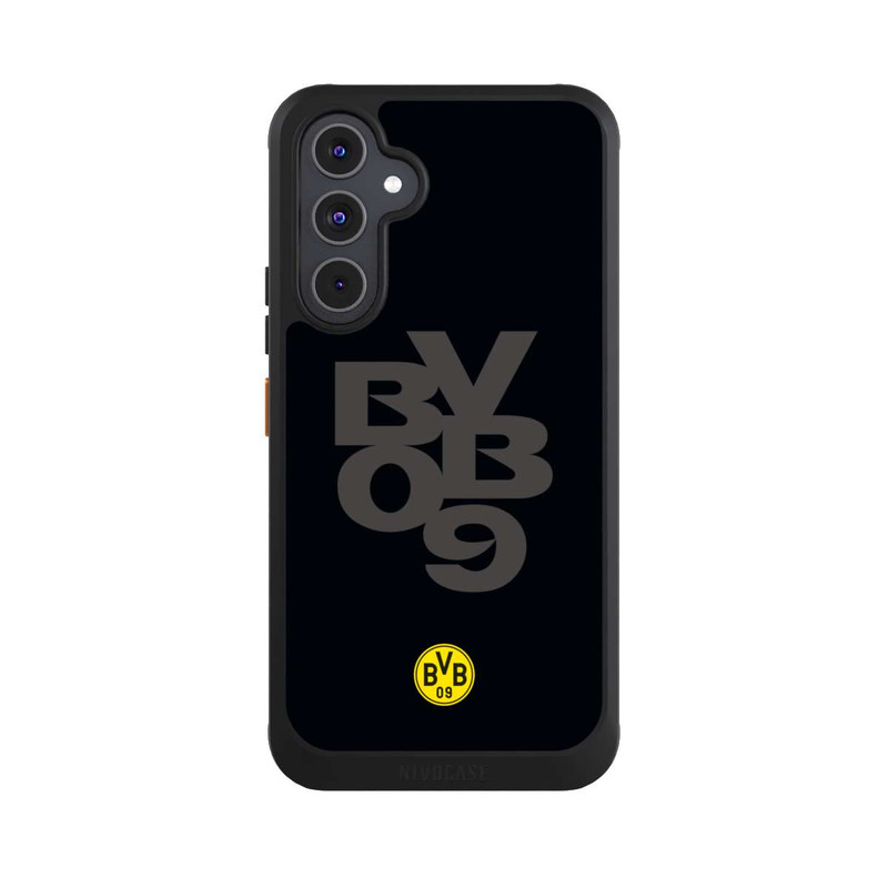 Galaxy A54 5G NIVOcore BVB09 Grau Schwarz