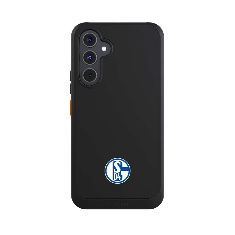 Galaxy A54 5G NIVOcore FC Schalke 04 Logo Klein Transparent