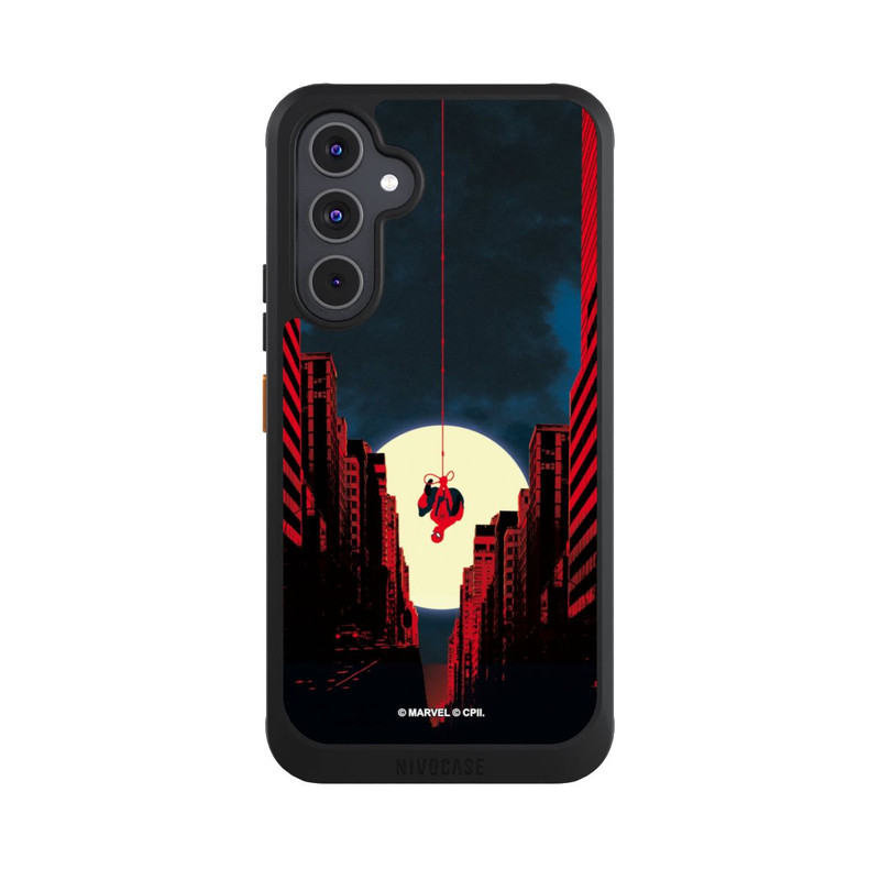Galaxy A54 5G NIVOcore Spider-Man Marvel between Skyscrapers