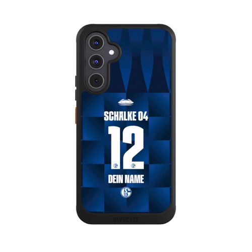 Samsung Galaxy A54 5G NIVOcore Schalke 04 Trikot Personalisierbar 26-27