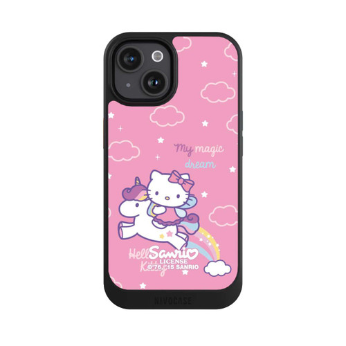 Apple iPhone 15 NIVOcore Hello Kitty - Magisches Einhorn