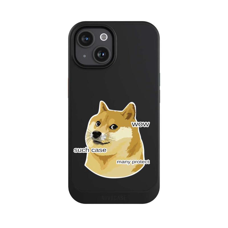 iPhone 15 NIVOcore Doge transparent