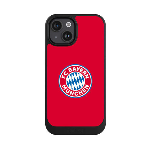 Apple iPhone 15 NIVOcore FCB Logo auf Rot