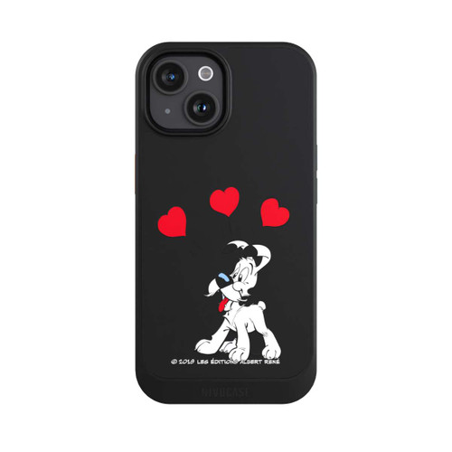Apple iPhone 15 NIVOcore Amour Idéfix Transparent