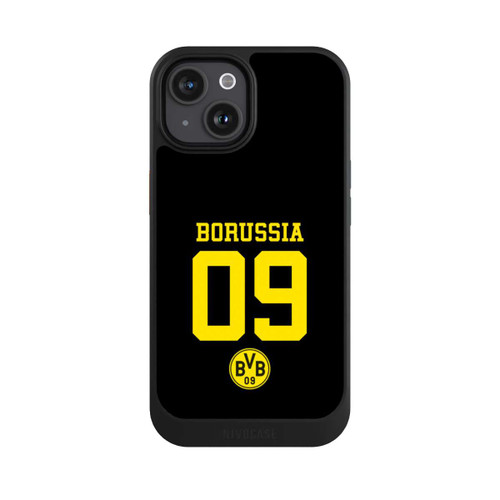 Apple iPhone 15 NIVOcore Borussia 09 Schwarz - BVB