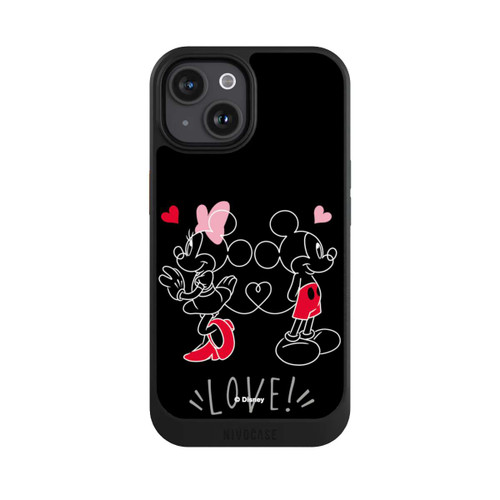 Apple iPhone 15 NIVOcore Mouse in Love black