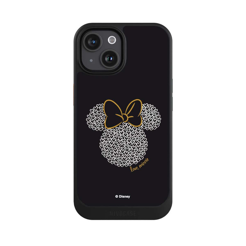 iPhone 15 NIVOcore Minnie Black and White
