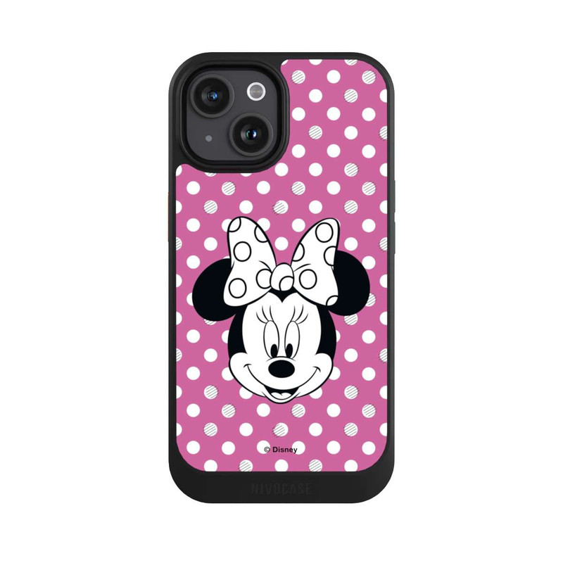 iPhone 15 NIVOcore Minnie à pois