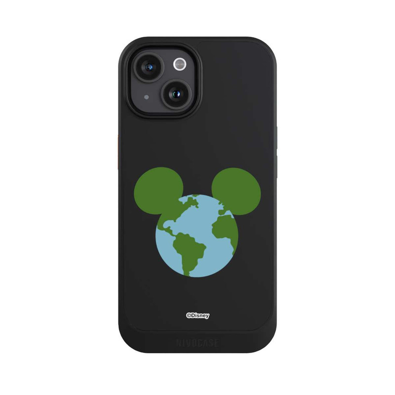 iPhone 15 NIVOcore Micky Erdkugel Transparent