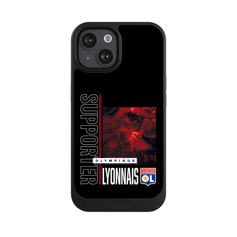 iPhone 15 NIVOcore OL Löwe schwarz