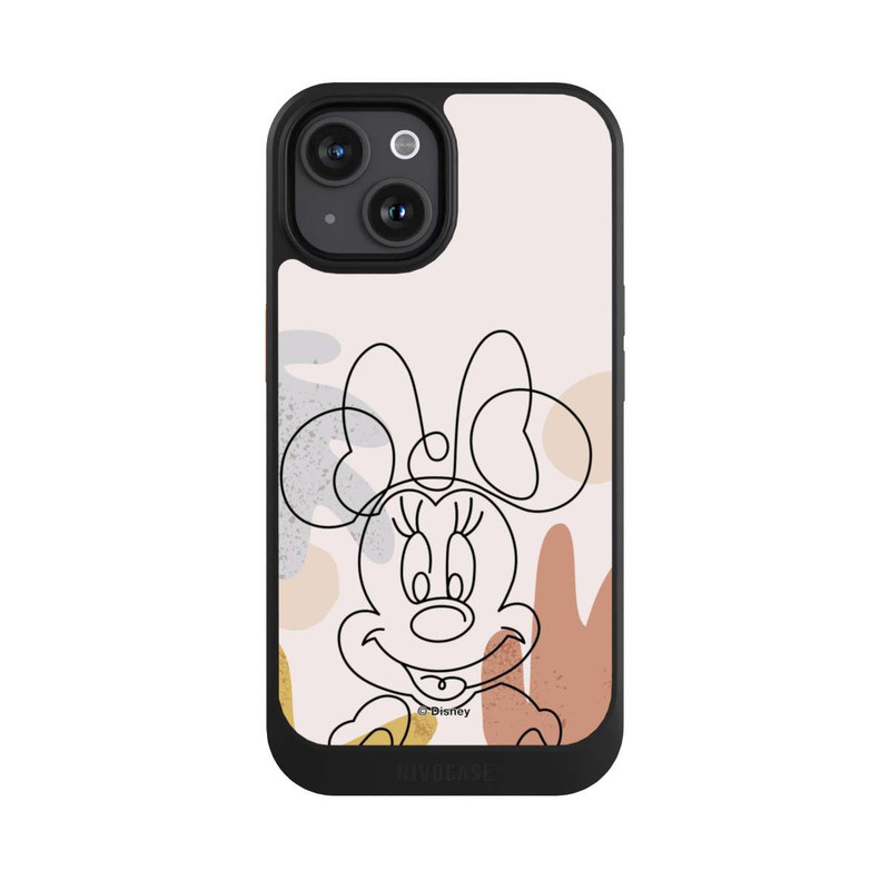 iPhone 15 NIVOcore Minnie Abstract Lineart