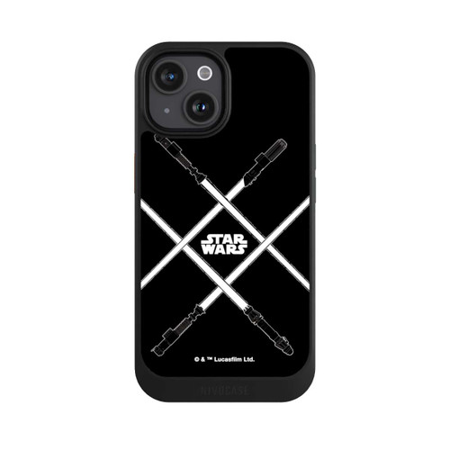 Apple iPhone 15 NIVOcore Lichtschwerter Schwarz