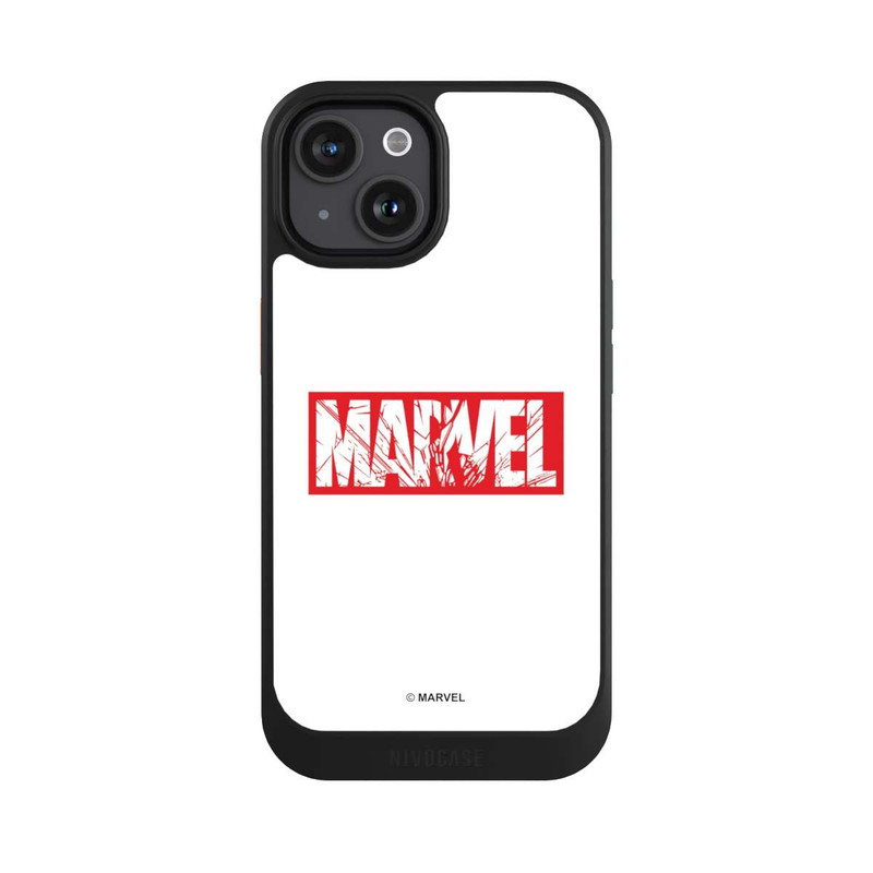 iPhone 15 NIVOcore Marvel Logo Crushed