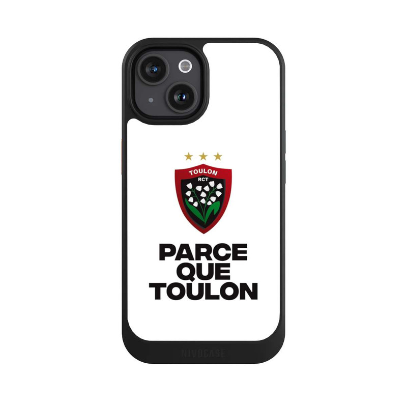 iPhone 15 NIVOcore Parce Que Toulon White