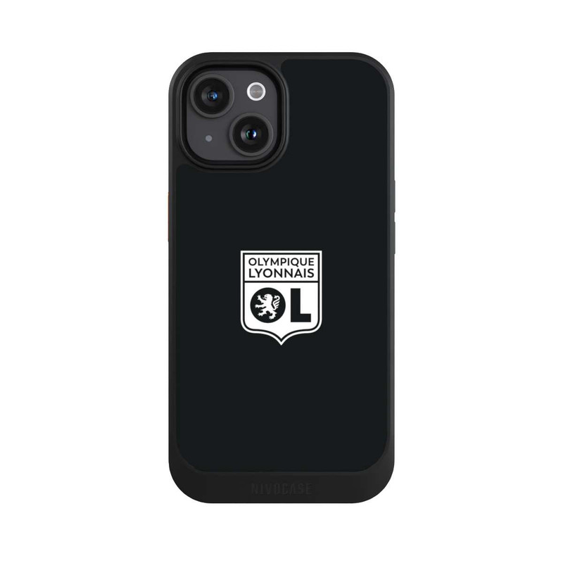 iPhone 15 NIVOcore OL Logo Black and White