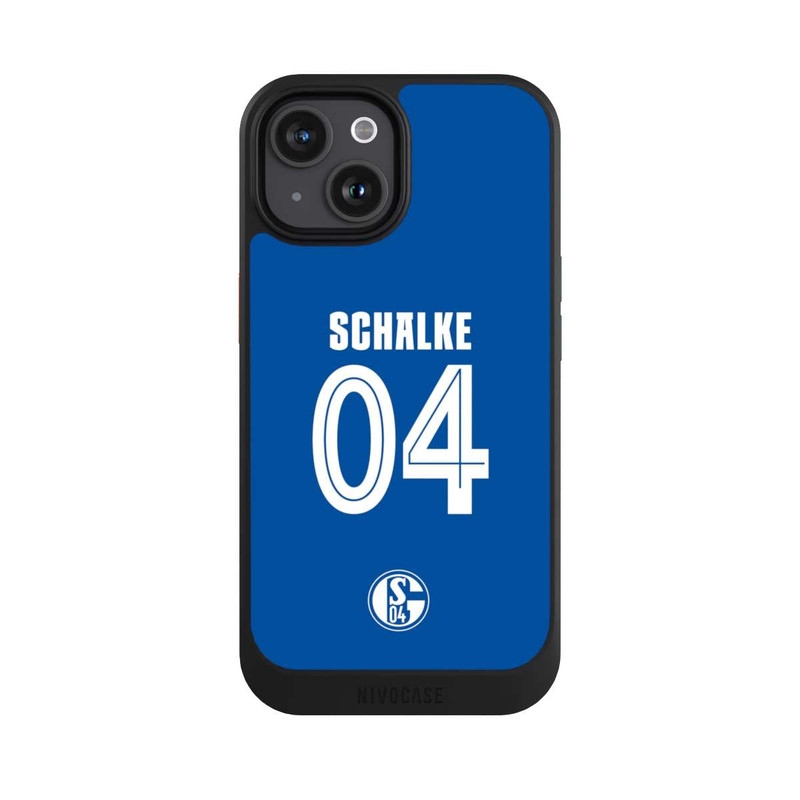 iPhone 15 NIVOcore Schalke 04 Hellblau