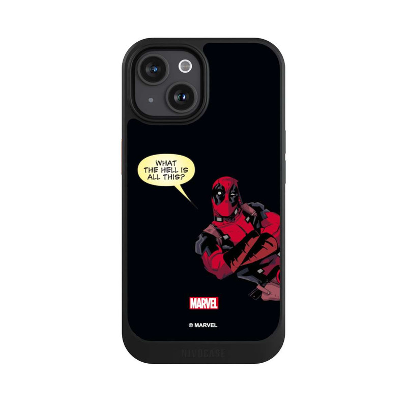 iPhone 15 NIVOcore Deadpool What the Hell