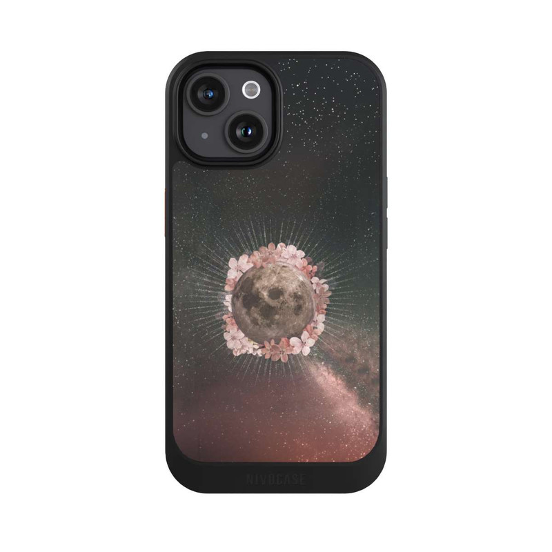 iPhone 15 NIVOcore Floral Moon Light