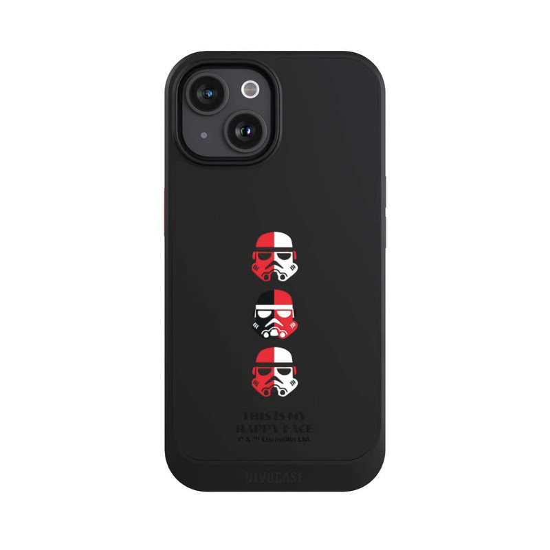 iPhone 15 NIVOcore Storm Trooper Happy Face