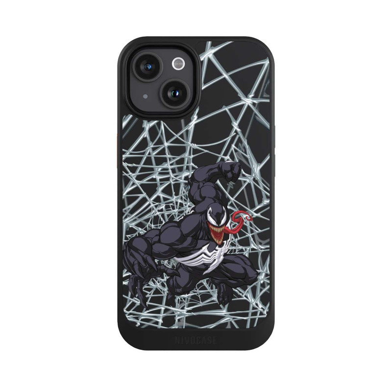 iPhone 15 NIVOcore Venom Spiderweb