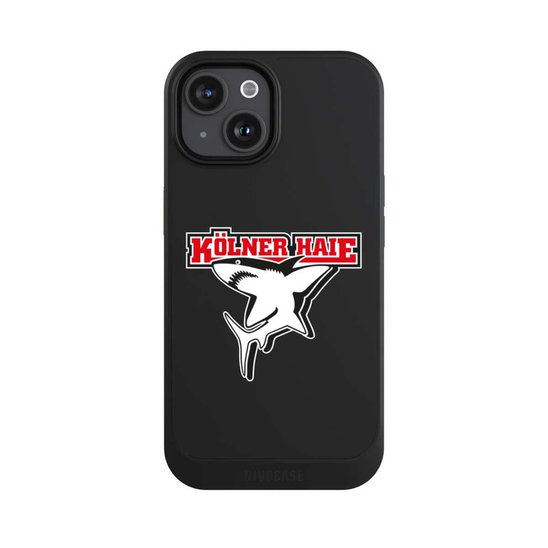 iPhone 15 NIVOcore Kölner Haie Logo Transparent