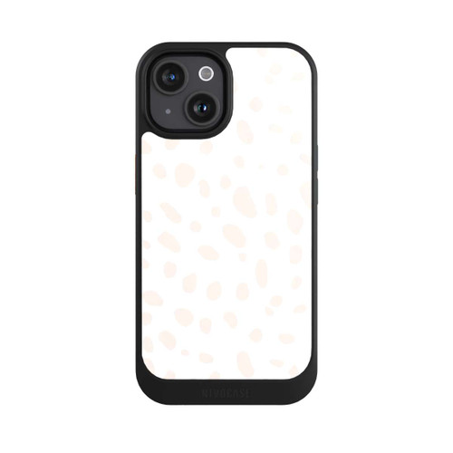 Apple iPhone 15 NIVOcore Tigermuster Beige Weiß 