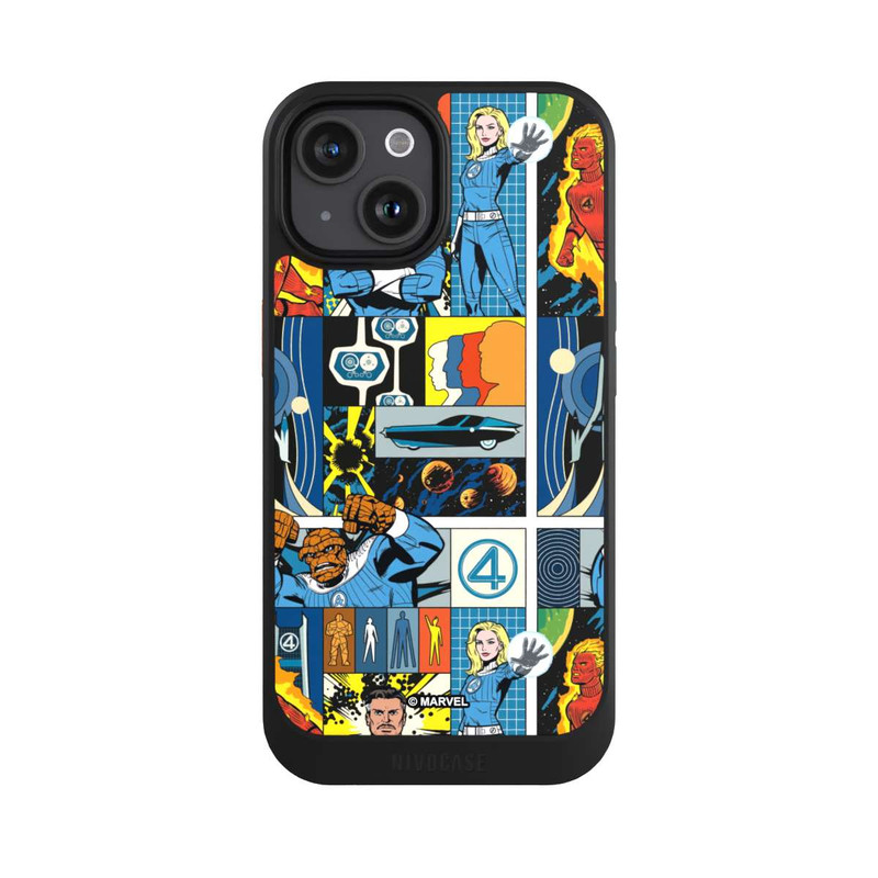 iPhone 15 NIVOcore The Fantastic Four Pattern