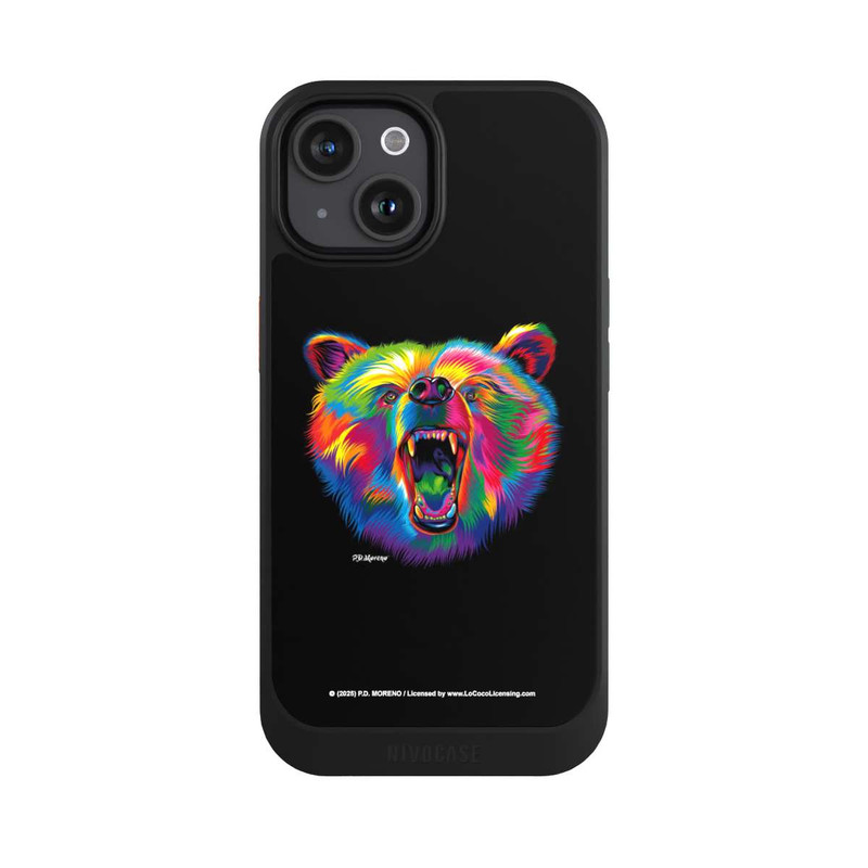 iPhone 15 NIVOcore Bär Pop Colours