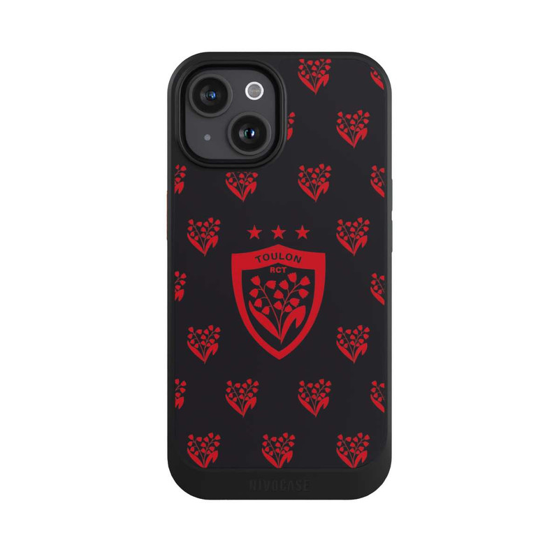 iPhone 15 NIVOcore RCT Motif Muguet Rouge