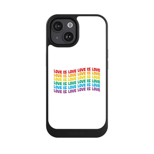 Apple iPhone 15 NIVOcore Love is Love Flag