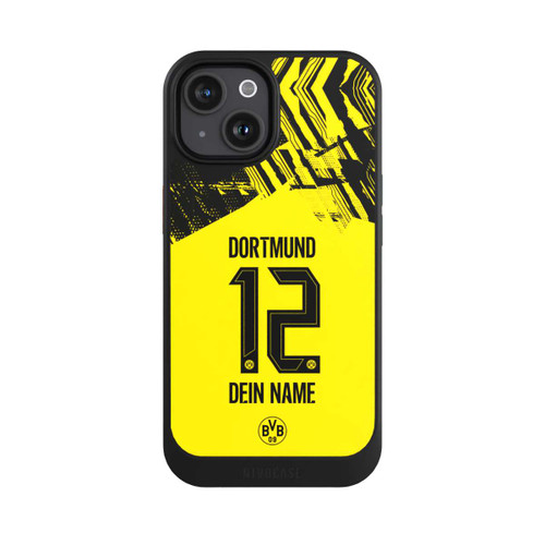 Apple iPhone 15 NIVOcore BVB Trikot Personalisierbar 25-26