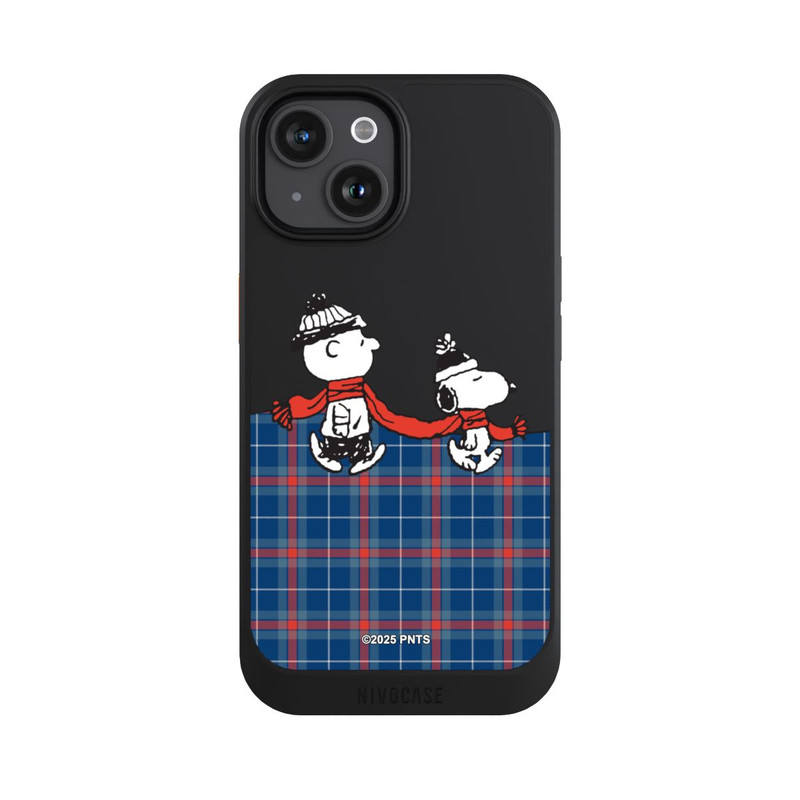 iPhone 15 NIVOcore Peanuts Weihnachtspulli Transparent